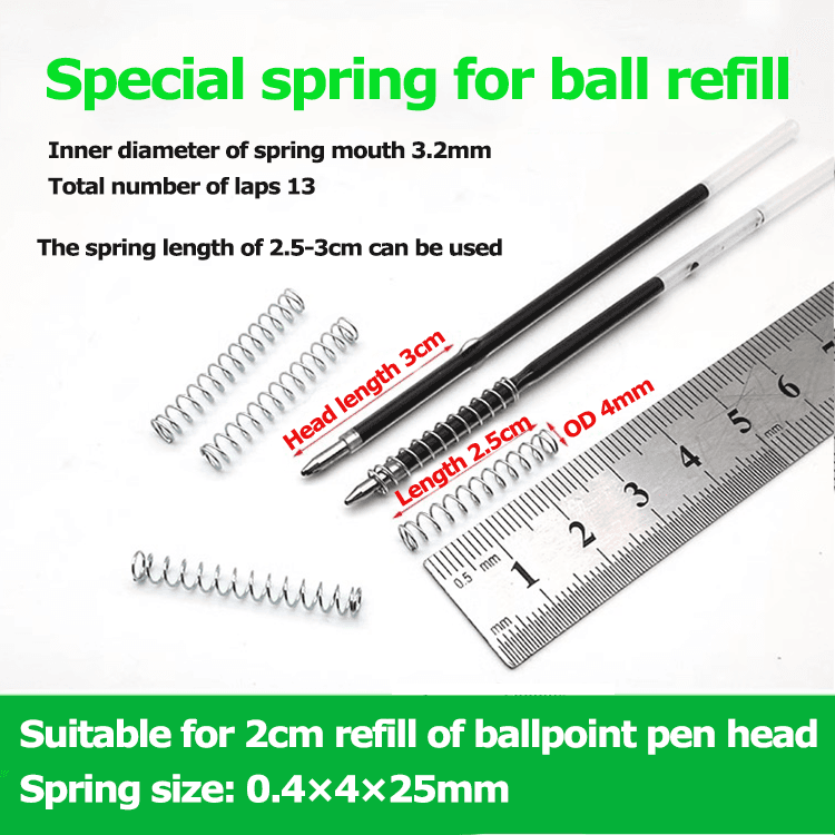 Press the gel pen compression spring supplier