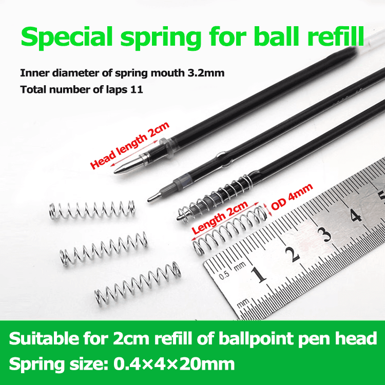 Press the gel pen compression springs factory