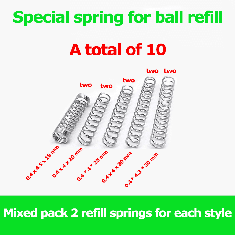 Press the gel pen compression springs for sale