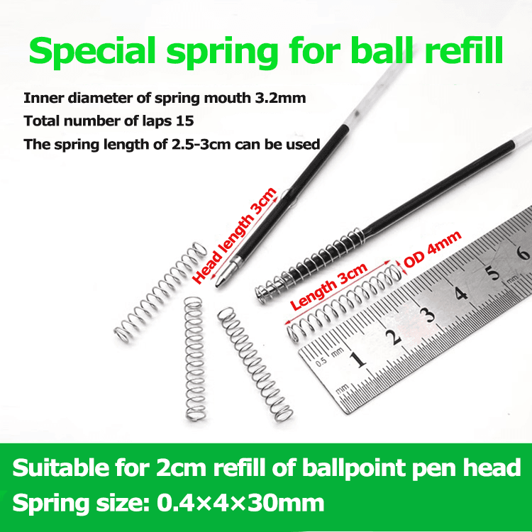 Press the gel pen compression springs supplier