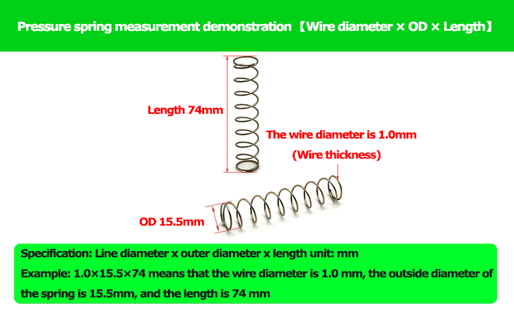 Semi automatic washing machine drain valve inner spring factory