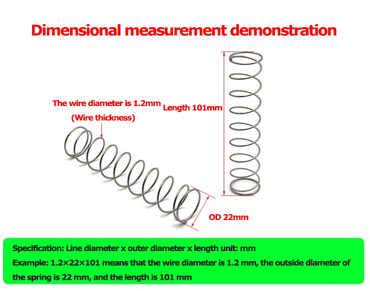 Semi automatic washing machine drain valve inner springs manufacturer