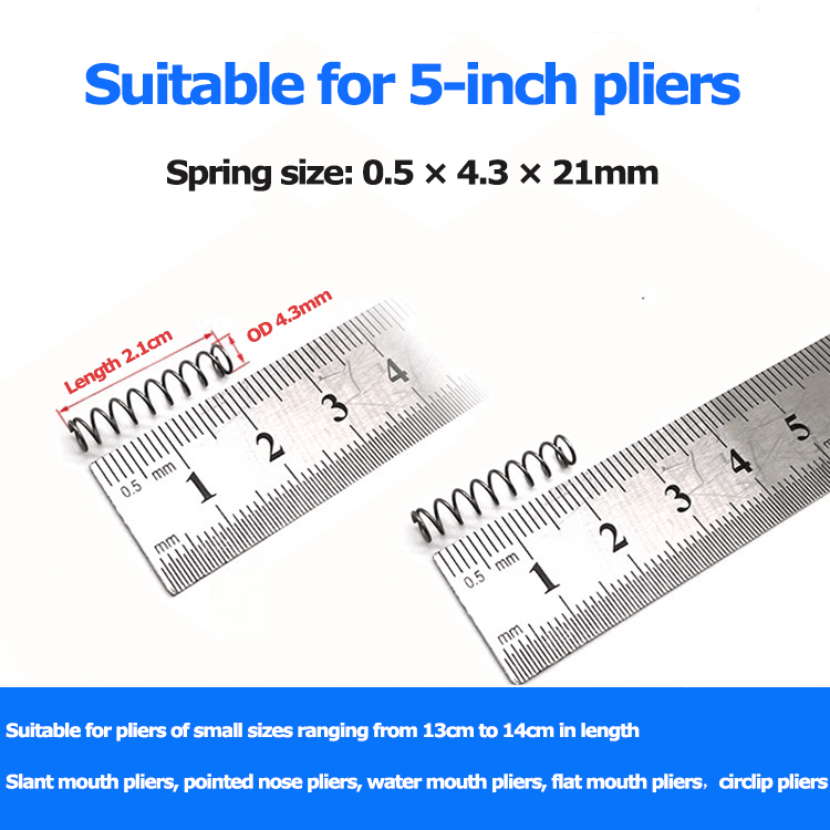 Special spring for large and small pointed nose pliers factory Special spring for large and small pointed nose pliers factory