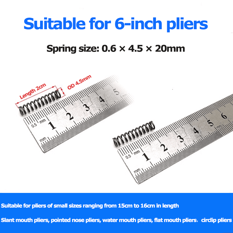 Special springs for large and small pointed nose pliers factory Special springs for large and small pointed nose pliers factory