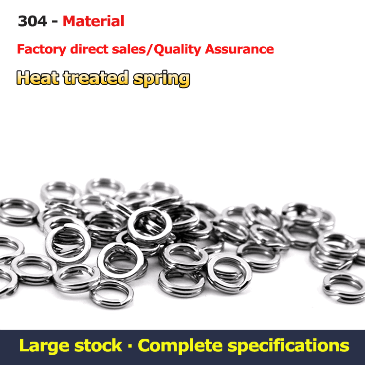 Stainless steel double lure ring for sale Stainless steel double lure ring for sale