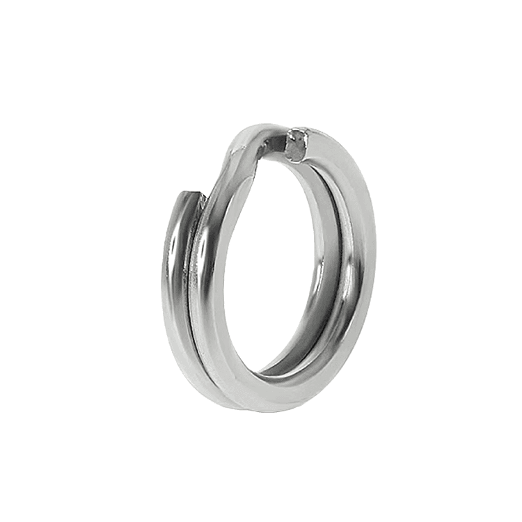 Stainless steel double lure ring