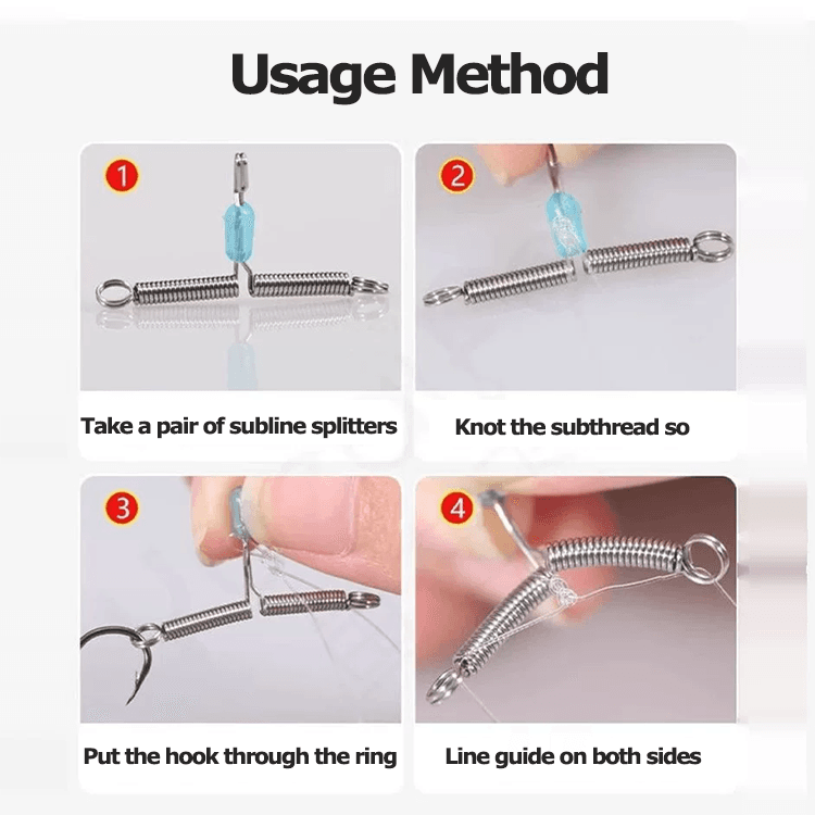 fishhook quick hang hook splitter springs factory