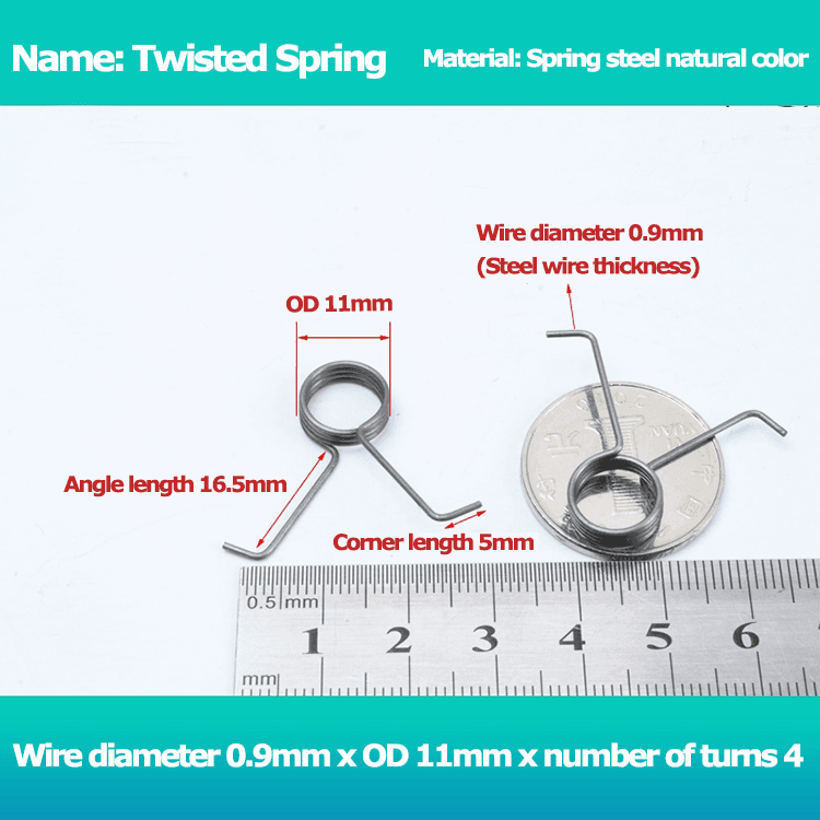 90 degree toy jewelry trash can hairpin spring for sale