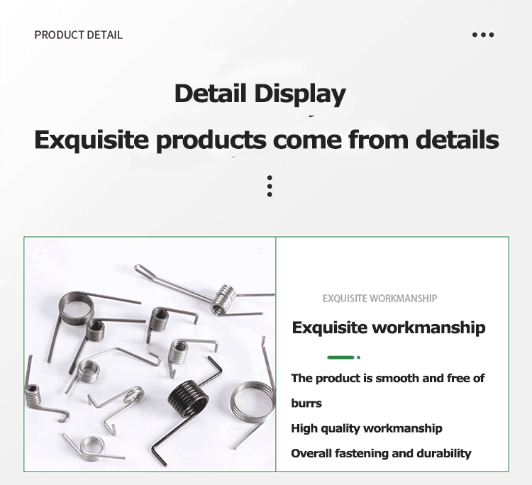 90 degree toy jewelry trash can hairpin spring supplier