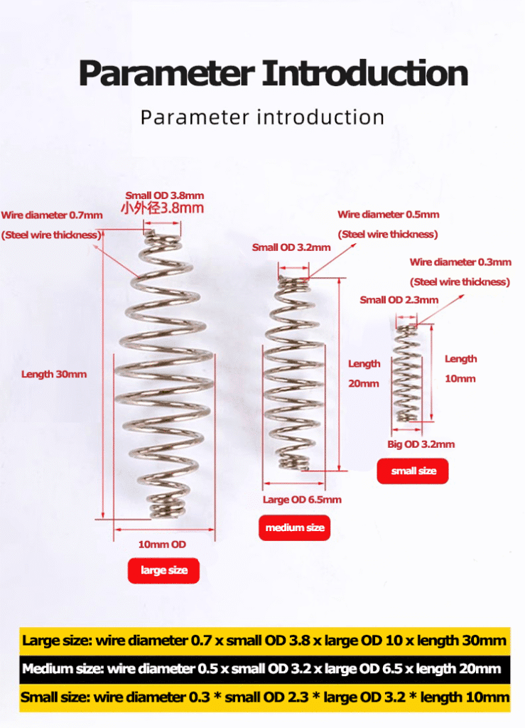 Double hook silver carp specific springs 1