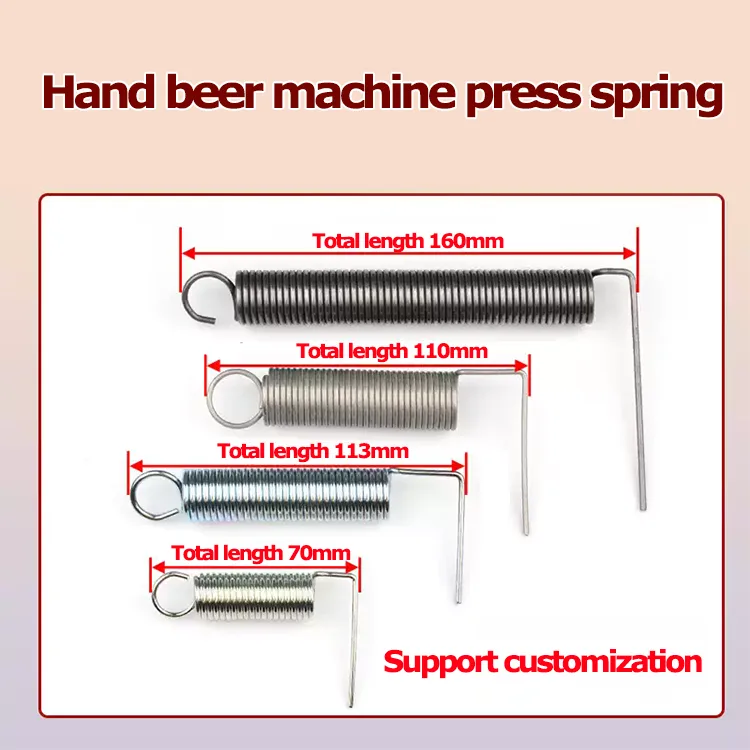Hand beer machine springs manufacturer