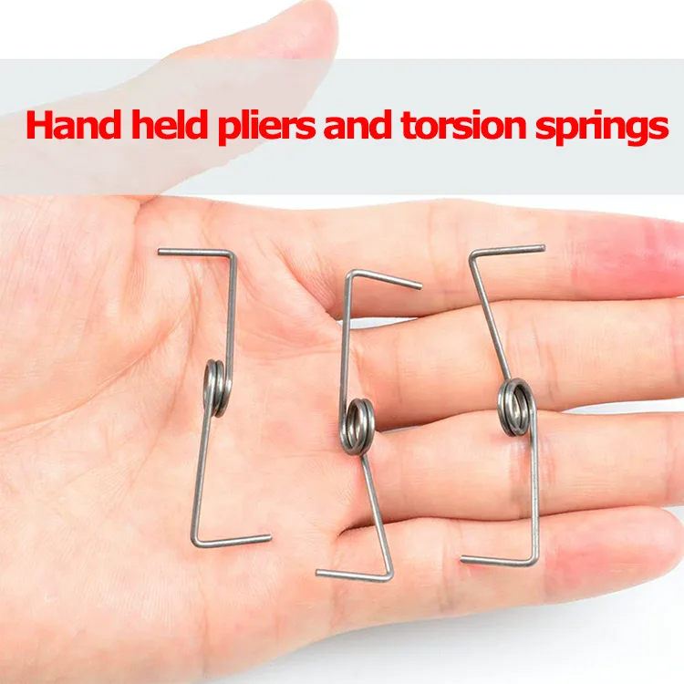Hand held pliers and torsion spring