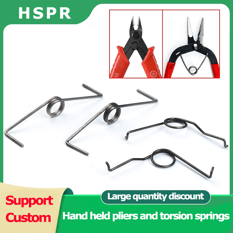 Hand held pliers and torsion springs