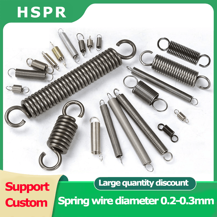 Motorcycle brake big foot support tension spring