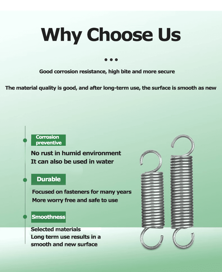 Motorcycle stand with hook springs 1