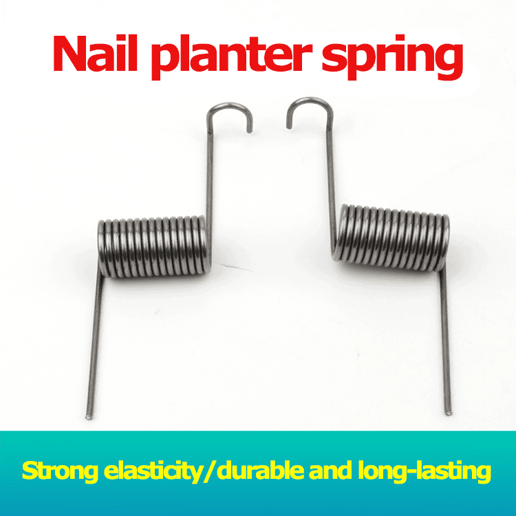 Nail planter left and right spring