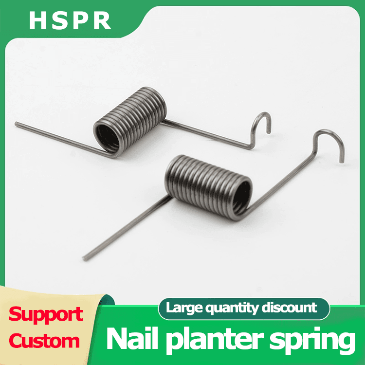 Nail planter left and right springs