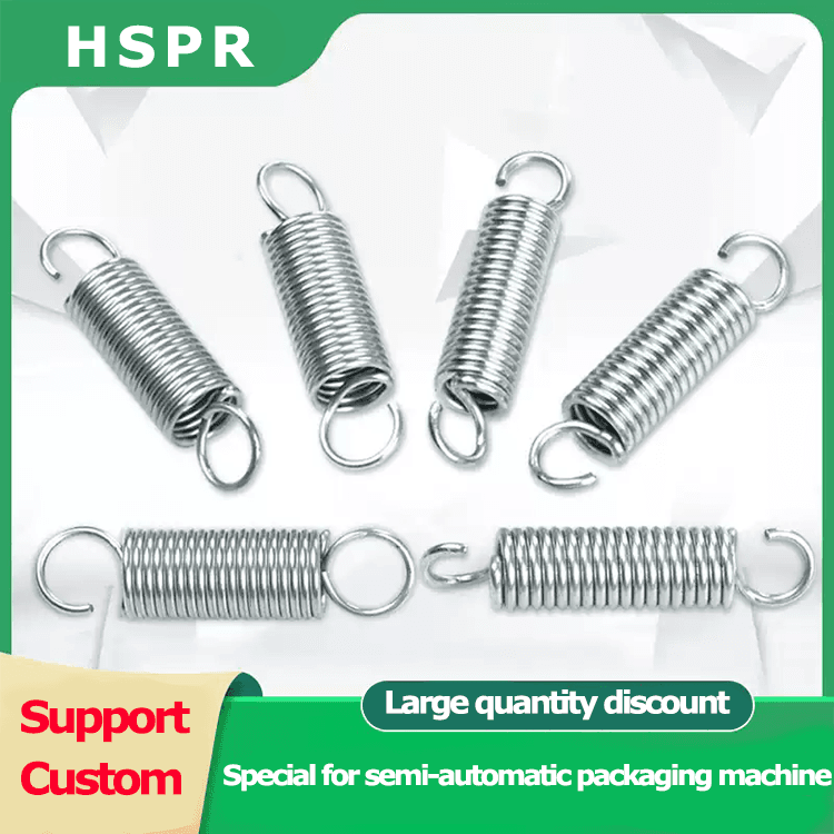 Semi automatic packaging machine knife spring