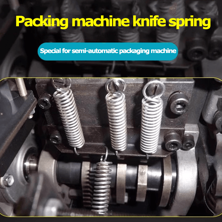Semi automatic packaging machine knife springs manufacturer