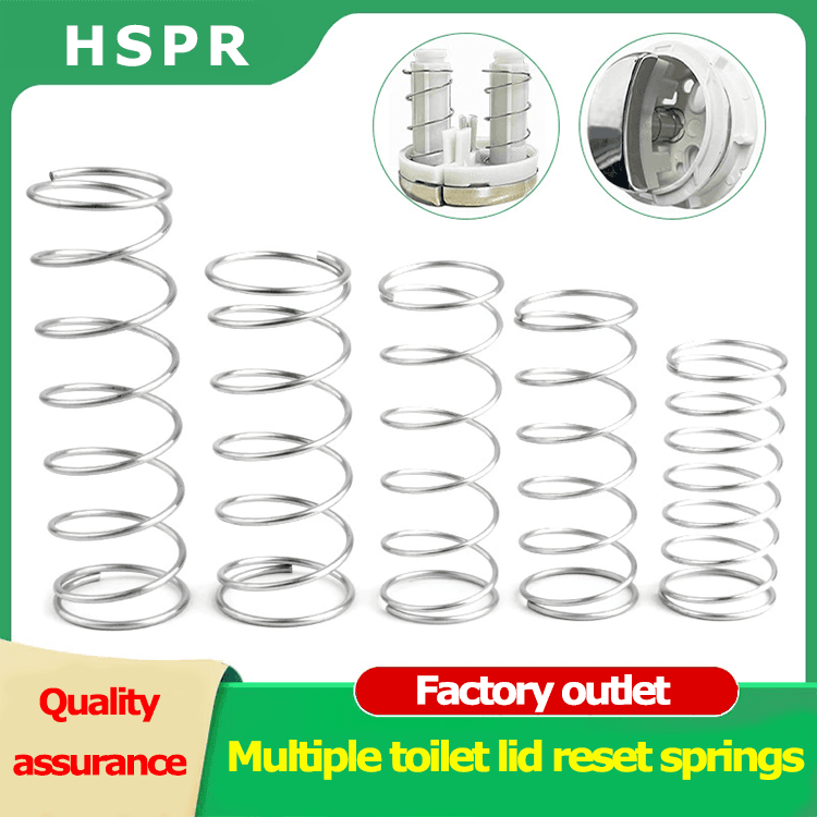 Toilet pump valve water tank cover button spring Toilet pump valve water tank cover button spring