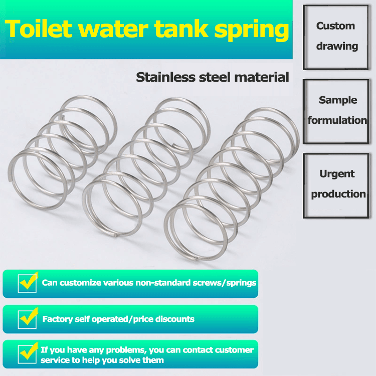 Toilet pump valve water tank cover button springs manufacturer Toilet pump valve water tank cover button springs manufacturer