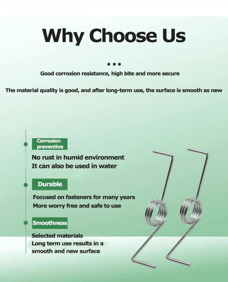 Washing machine cover spring accessories manufacturer 1