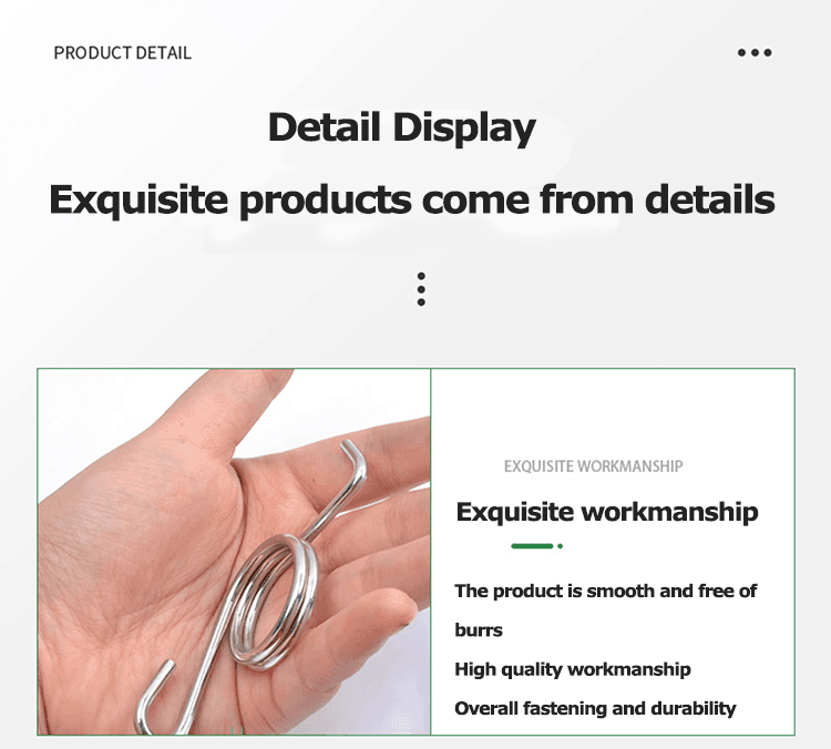 manufacturer of Strong pedal tension springs with hook