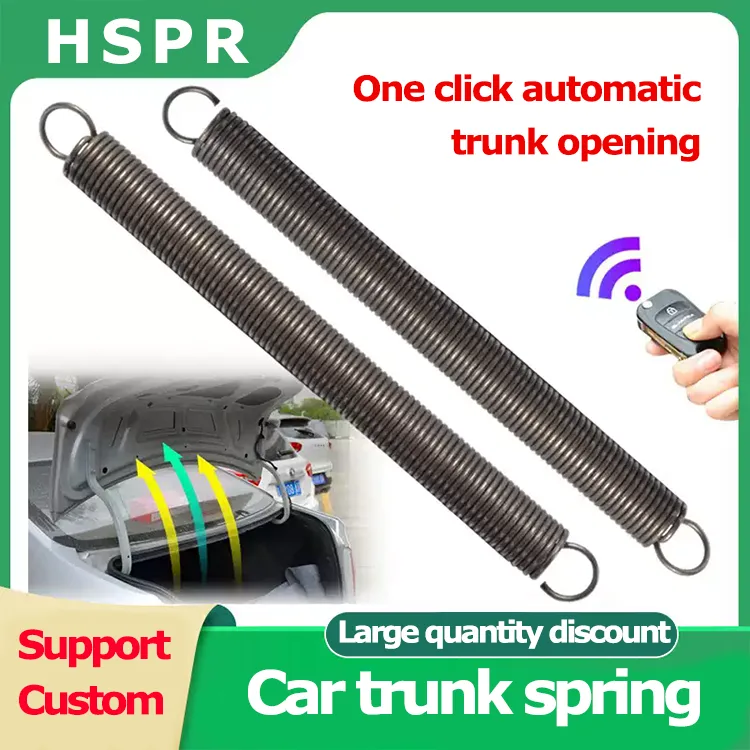 Car trunk tension spring