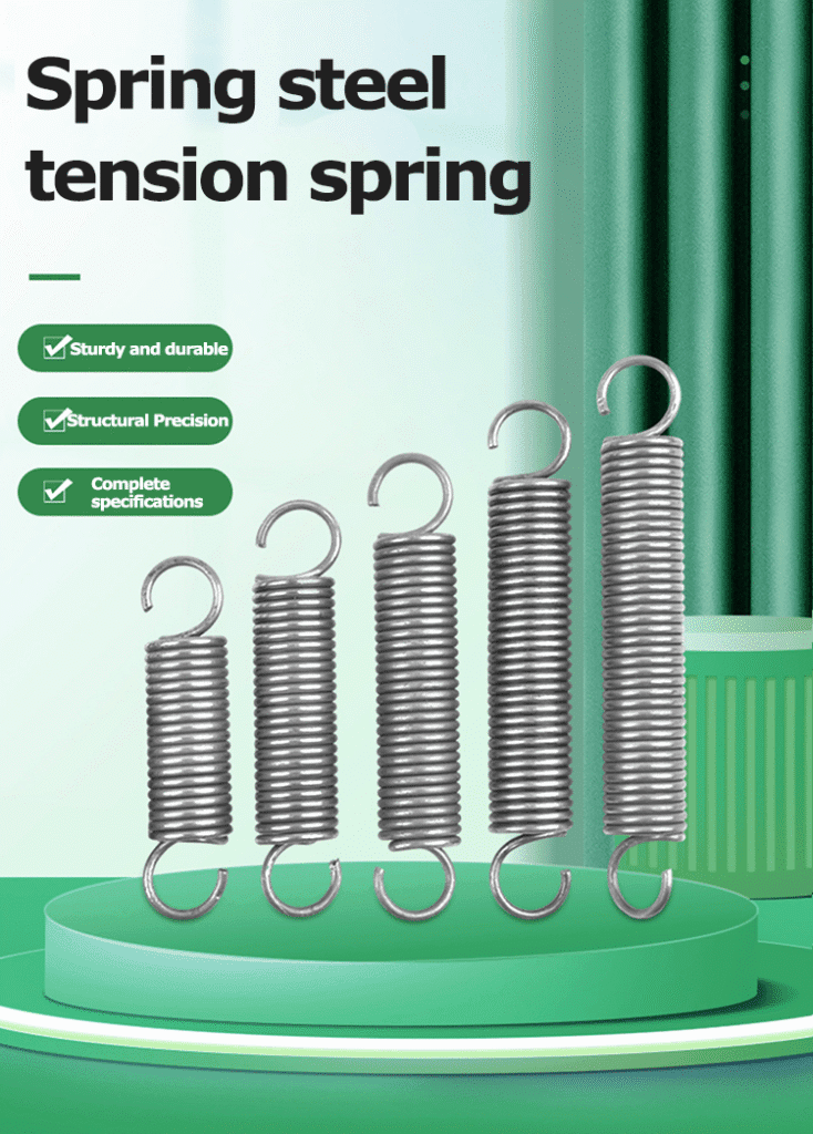 Customized spring for long and short machine tools 1