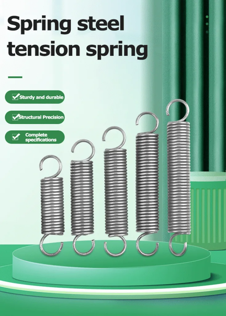 Customized spring for long and short machine tools 1