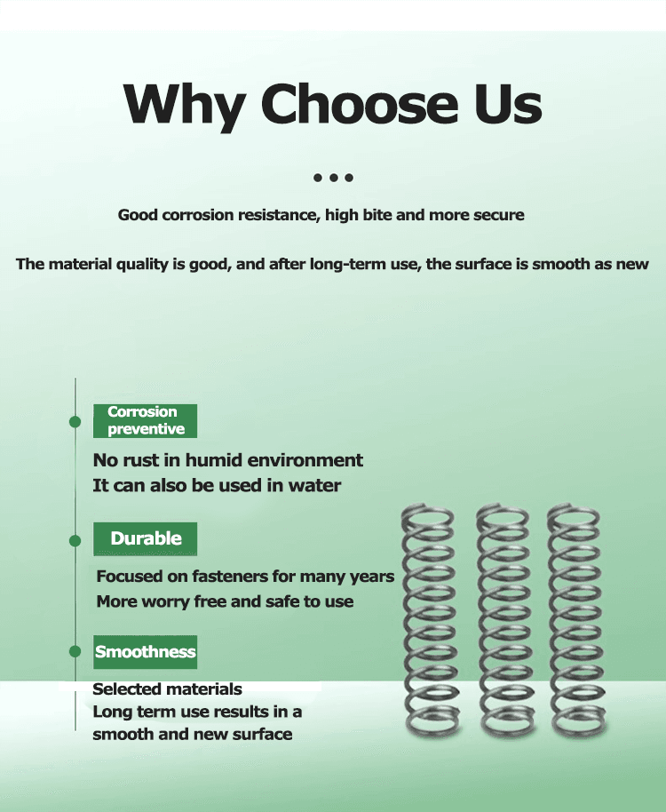 High and low pressure foot springs 1