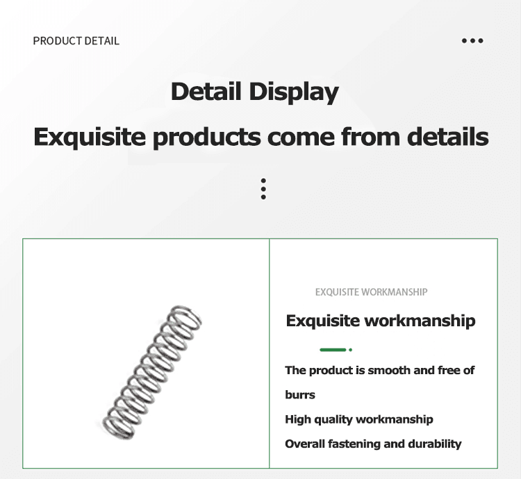 High and low pressure foot springs supplier