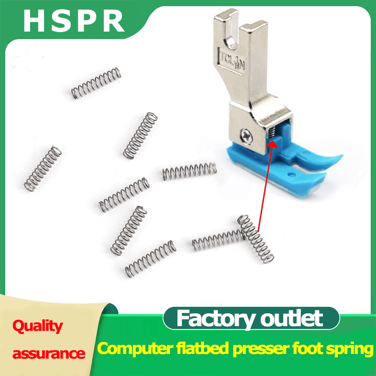 High and low pressure foot springs