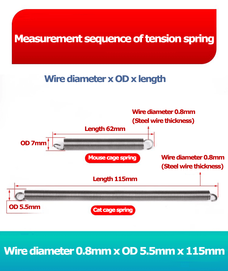 manufacturer of Special spring for cat catching cage 1