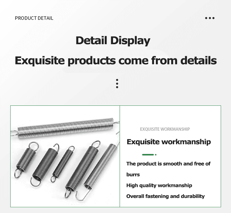 supplier of Customized springs for long and short machine tools