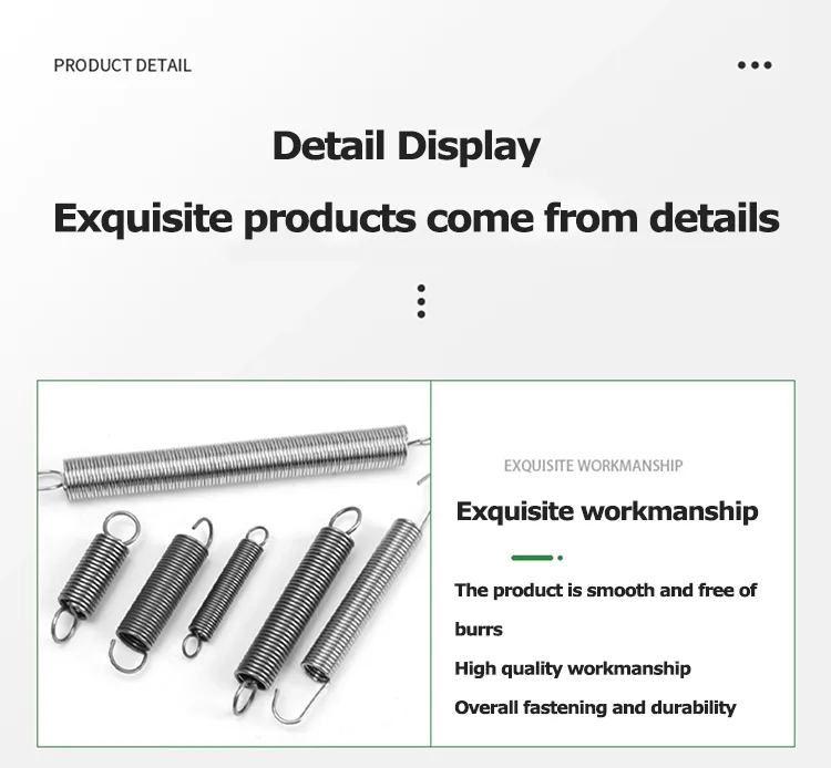 supplier of Customized springs for long and short machine tools
