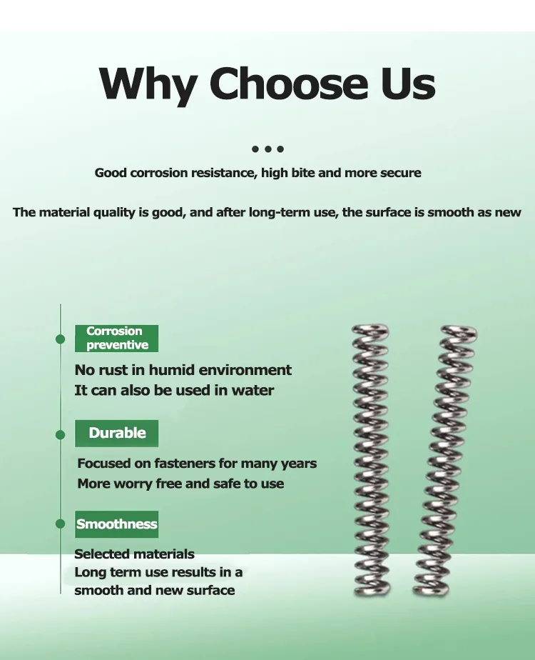 Milling machine fast slow wave compression springs supplier